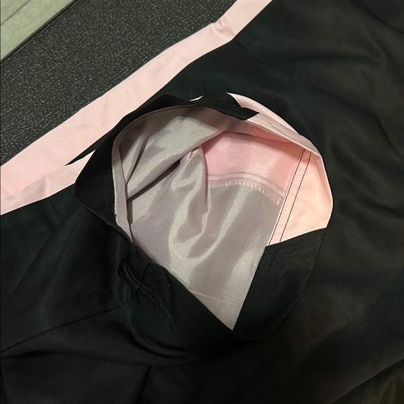 Lady foot locker Black and Pink Track Pants size large - Picture 6 of 9